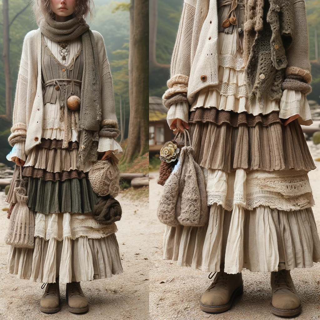 Whispers from the Forest: Unraveling the Magic of Mori Kei Fashion 5 Characteristics of Mori Kei Fashion 3